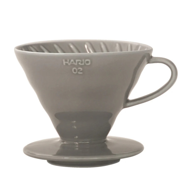 Hario Handfilter V60 "Colour Edition" grey Größe 02