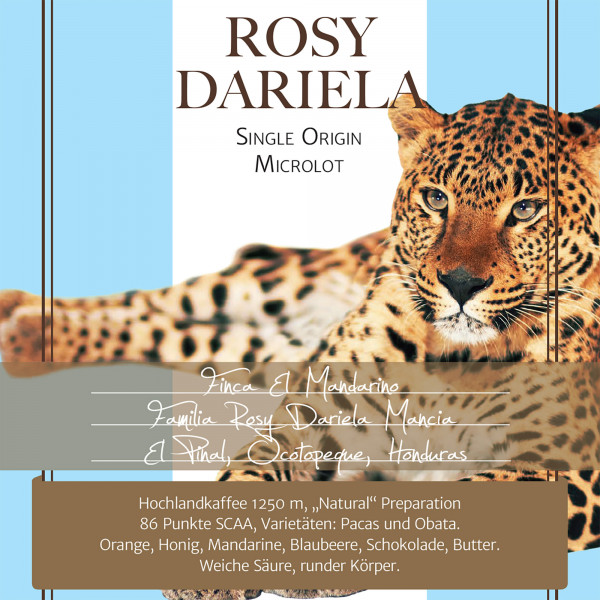 Rosy Dariela Natural, OMNIROAST, Microlot - Fruchtbombe