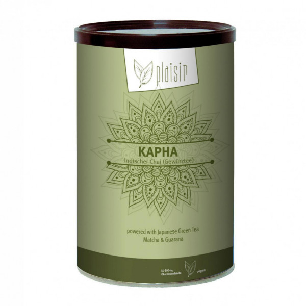 Indischer Chai (Gewürztee) KAPHA, Grüner Tee-Matcha-Guarana