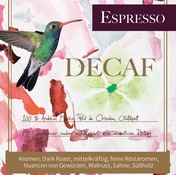 DECAF Espresso, 350 g (entkoffeiniert)