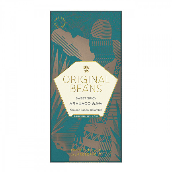 Edelschokolade Arhuaco Businchari 82% Kakao